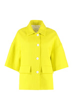 Load image into Gallery viewer, Cicuta button-front cotton jacket
