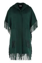 Load image into Gallery viewer, Leak hooded wool coat
