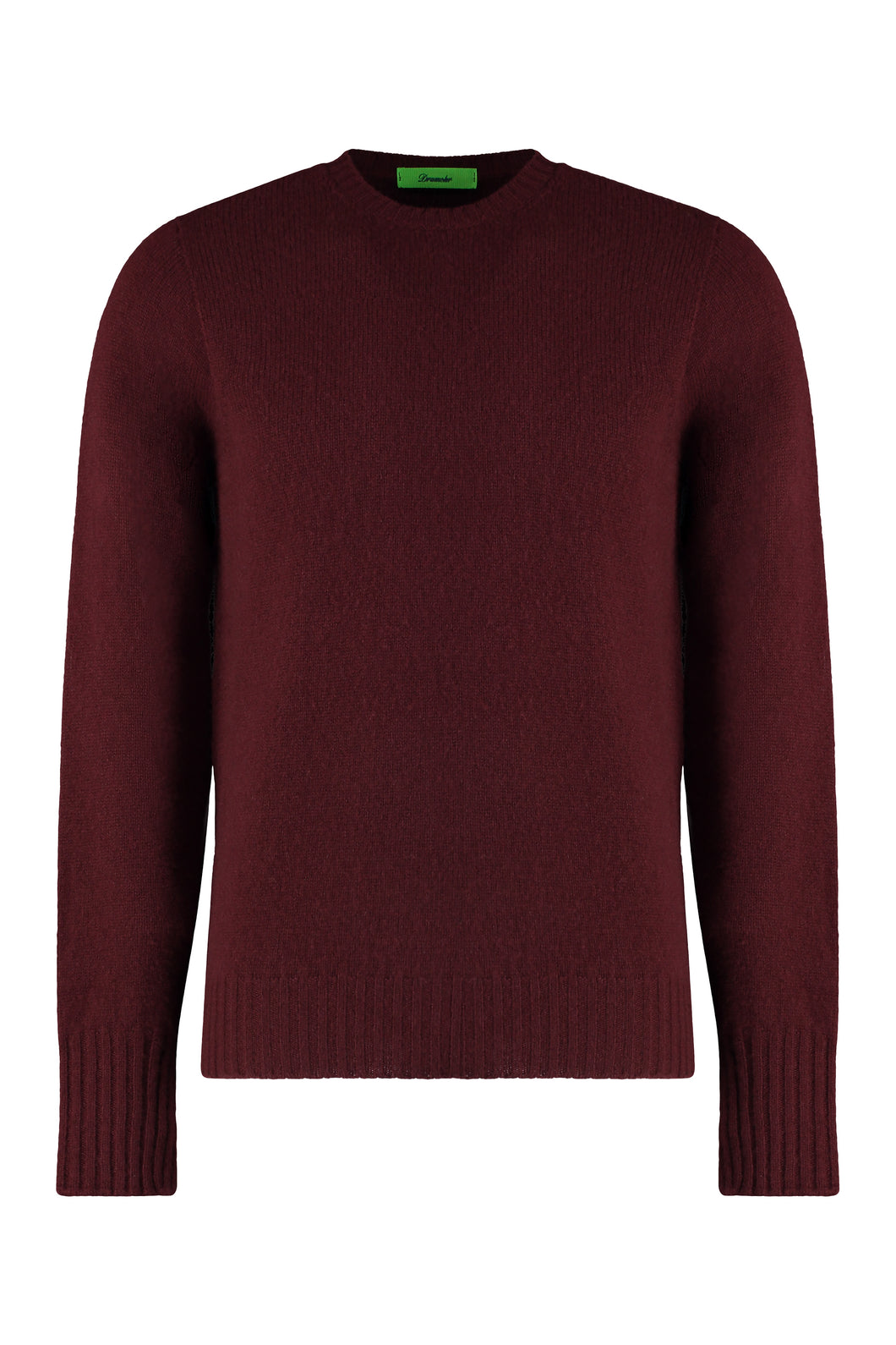 Crew-neck wool sweater