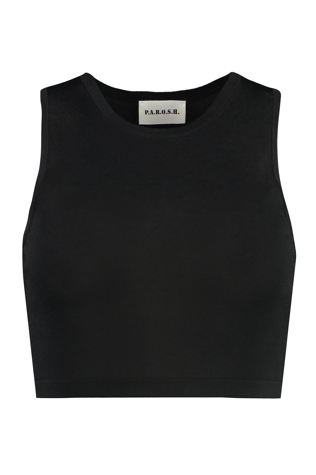 Knitted crop top