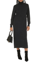 Load image into Gallery viewer, Knitted turtleneck dress
