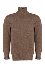 Load image into Gallery viewer, Wool and cachemire turtleneck pullover
