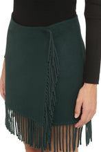 Load image into Gallery viewer, Leak wool mini skirt
