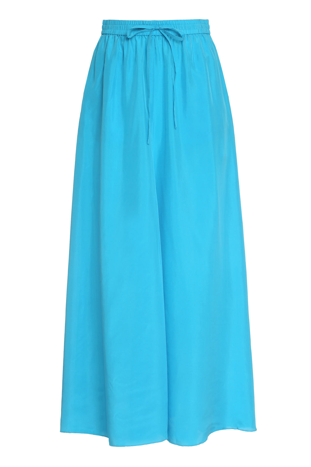 Silk maxi skirt