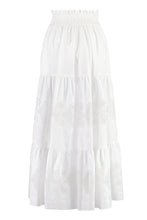 Load image into Gallery viewer, Cotton skirt with embroideries
