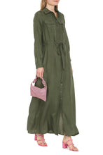 Load image into Gallery viewer, Silk shirtdress
