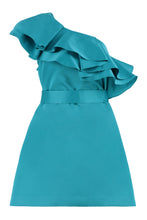 Load image into Gallery viewer, Ruffled one-shoulder dress
