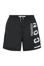 Load image into Gallery viewer, Icon Logo print swim shorts
