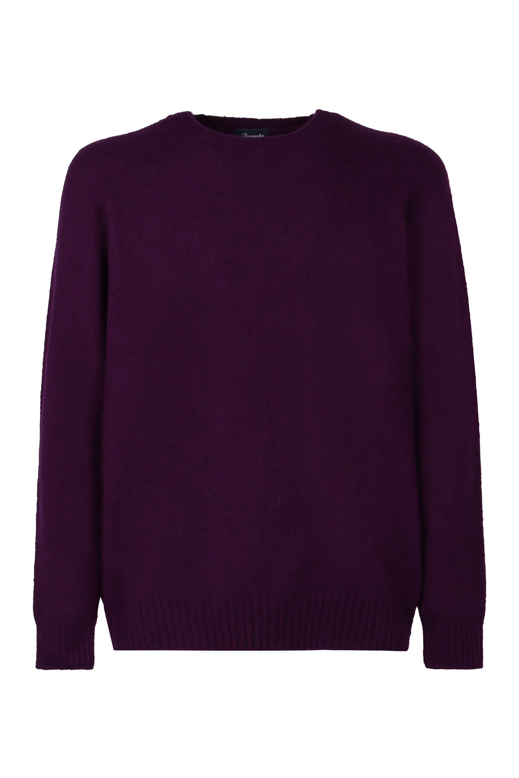 Crew-neck wool sweater