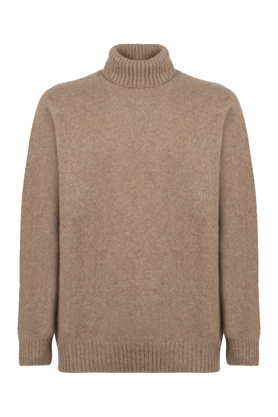 Turtleneck wool pullover