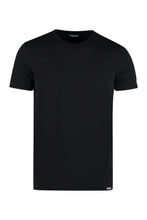 Load image into Gallery viewer, Cotton crew-neck T-shirt
