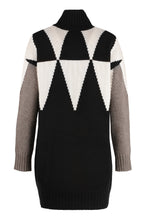 Load image into Gallery viewer, Denaro knitted turtleneck dress
