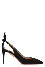 Load image into Gallery viewer, Deneuve suede ponty-toe pumps
