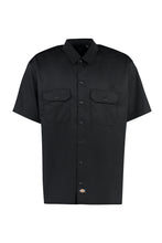 Load image into Gallery viewer, Short sleeve cotton blend shirt
