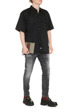 Load image into Gallery viewer, Short sleeve cotton blend shirt
