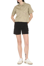 Load image into Gallery viewer, Short sleeve cotton shirt

