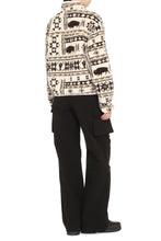 Load image into Gallery viewer, Hays stand-up collar fleece sweatshirt
