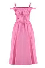 Load image into Gallery viewer, Gathered poplin dress
