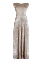 Load image into Gallery viewer, Lurex knitted dress with multicolor pattern
