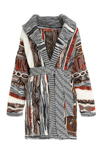 Load image into Gallery viewer, Jacquard wool cardigan
