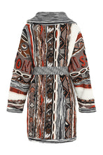 Load image into Gallery viewer, Jacquard wool cardigan
