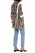 Load image into Gallery viewer, Jacquard wool cardigan
