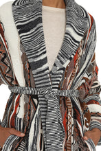 Load image into Gallery viewer, Jacquard wool cardigan
