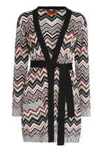 Load image into Gallery viewer, Jacquard wool cardigan
