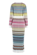 Load image into Gallery viewer, Jacquard knit cardigan

