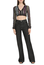 Load image into Gallery viewer, Jacquard knit cardigan

