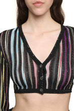 Load image into Gallery viewer, Jacquard knit cardigan
