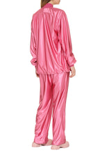 Load image into Gallery viewer, Techno satin full-zip sweatshirt
