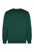 Load image into Gallery viewer, Slogan cotton crew-neck sweatshirt
