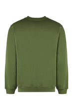 Load image into Gallery viewer, Slogan Classique cotton crew-neck sweatshirt
