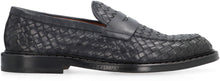 Load image into Gallery viewer, Straw Leather loafers
