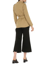 Load image into Gallery viewer, Educata stand-up collar cotton shirt

