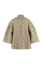 Load image into Gallery viewer, Cotton cape coat
