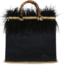 Load image into Gallery viewer, Erice raffia tote bag
