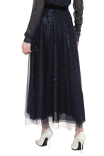 Load image into Gallery viewer, Sequined tulle skirt
