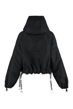 Load image into Gallery viewer, Khris Crop hooded windbreaker
