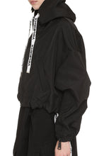 Load image into Gallery viewer, Khris Crop hooded windbreaker
