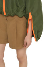 Load image into Gallery viewer, Khris Crop hooded windbreaker
