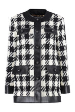 Load image into Gallery viewer, Houndstooth wool jacket
