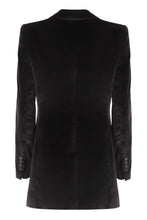 Load image into Gallery viewer, Single-breasted velvet jacket
