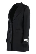 Load image into Gallery viewer, Turlington single-breasted technical jersey blazer
