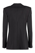 Load image into Gallery viewer, Wool pinstripe blazer

