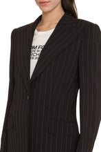 Load image into Gallery viewer, Wool pinstripe blazer
