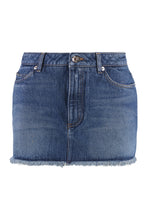 Load image into Gallery viewer, Denim mini skirt
