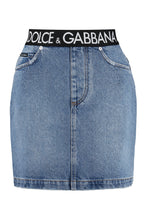 Load image into Gallery viewer, Denim mini skirt
