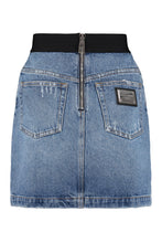 Load image into Gallery viewer, Denim mini skirt
